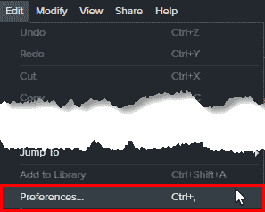 Preferences in Camtasia Studio Preferences in Camtasia Studio