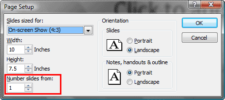 Page Setup dialog box Page Setup dialog box
