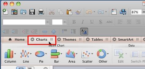 Selected tab reordered