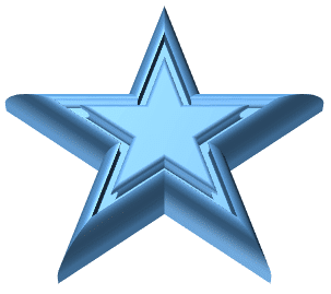 3-D Rotation effect applied to a Rectangle with previously applied 3-D effects