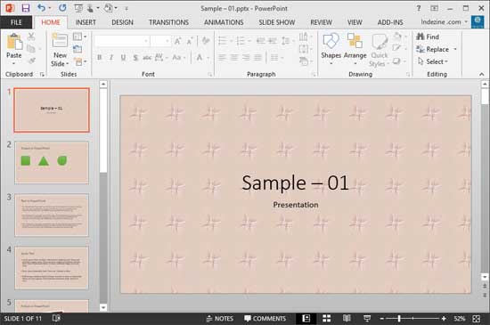 Presentation with a texture fill background Presentation with a texture fill background
