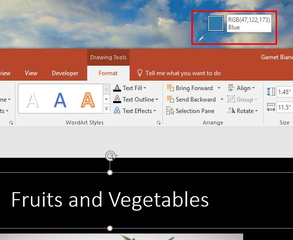 Eyedropper cursor showing live preview of color on desktop Eyedropper cursor showing live preview of color on desktop