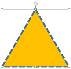 Changed shape Changed shape