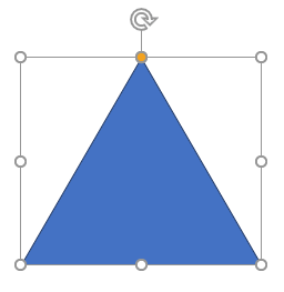 Default fill and outline in a blank presentation Default fill and outline in a blank presentation