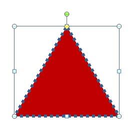 Changed shape Changed shape