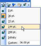 Depth drop-down gallery Depth drop-down gallery