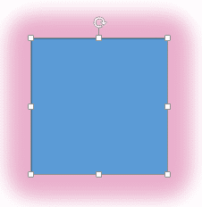 Rectangle shape with edited Glow effect Rectangle shape with edited Glow effect