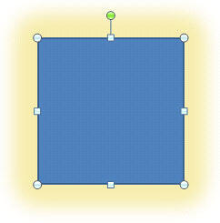 Rectangle shape with edited Glow effect Rectangle shape with edited Glow effect