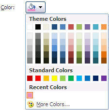Glow color options Glow color options