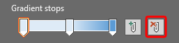 Remove Gradient Stop button