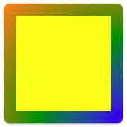 Gradient style applied to the Rectangle shape outline