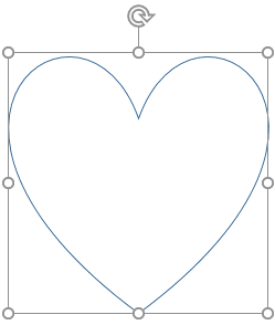 Shape without any fill