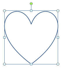 Shape without any fill