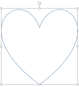 Shape without any fill