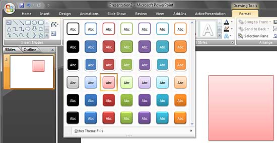 Shape Style applied to the shape Shape Style applied to the shape