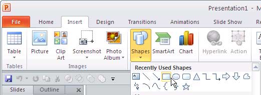 Shapes gallery Shapes gallery