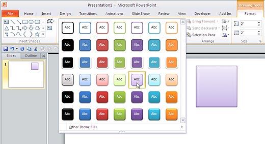 Shape Style applied to the shape Shape Style applied to the shape