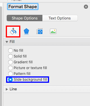 Format Shape Task Pane Format Shape Task Pane