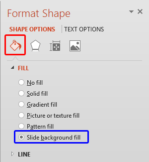 Format Shape Task Pane