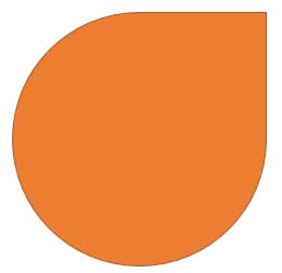 Shape with changed solid fill