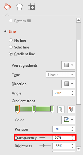Set transparency for gradient stops Set transparency for gradient stops