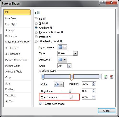 Set transparency for gradient stops Set transparency for gradient stops