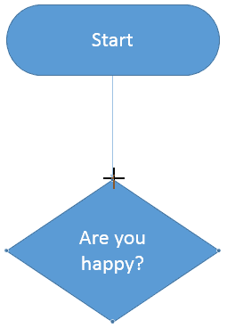 Connect to other shape