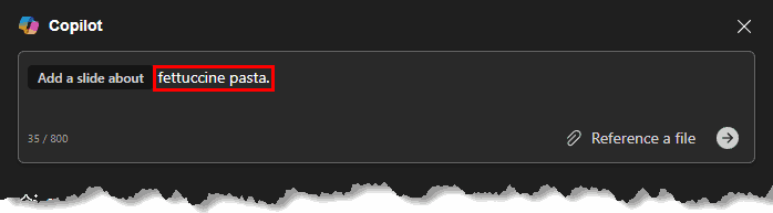 Add a slide about Add a slide about