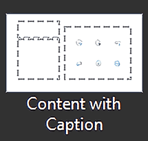 Content with Caption