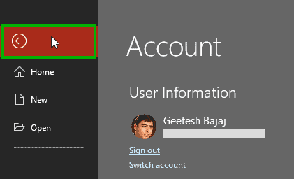 Go back to Normal view Go back to Normal view