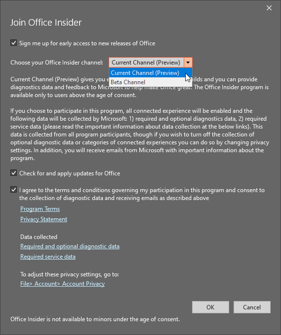 Join Office Insider Join Office Insider
