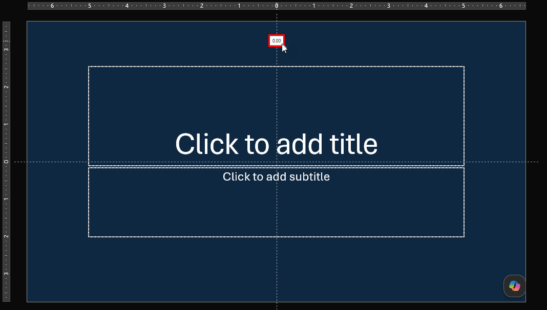 Number digits shown alongside the cursor Number digits shown alongside the cursor