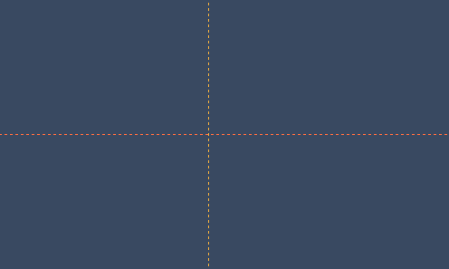 Orange vertical guide overlapping the red vertical guide Orange vertical guide overlapping the red vertical guide
