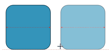 Resizing shapes is a snap Resizing shapes is a snap