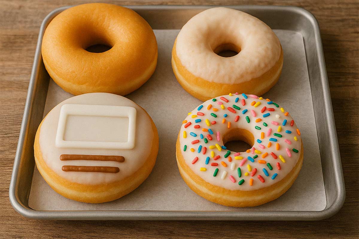 Slides are like donuts Slides are like donuts