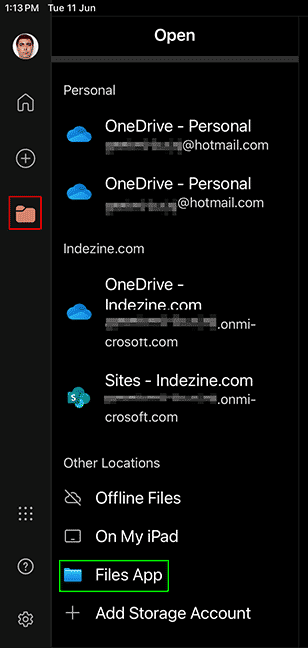 Open the Mac Files app Open the Mac Files app