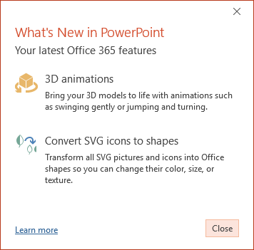 New update information New update information