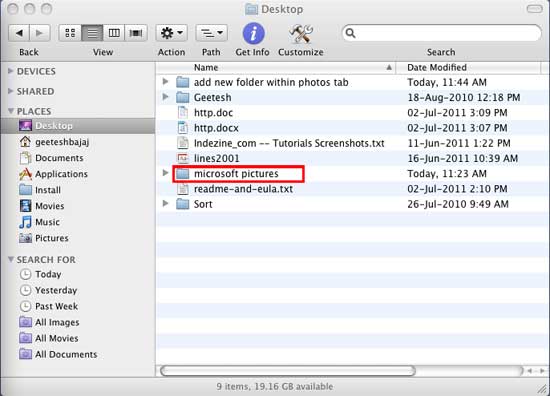 Navigate to the folder which has to be added Navigate to the folder which has to be added