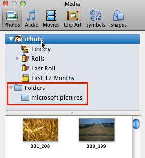 New folder added within the Finder / Browser pane New folder added within the Finder / Browser pane