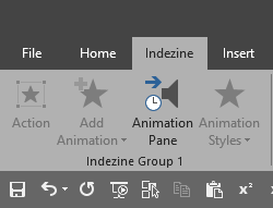 Added commands showing on the Ribbon