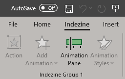 Added commands showing on the Ribbon Added commands showing on the Ribbon