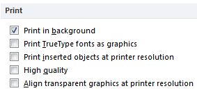 Print options Print options