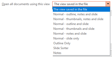View options for opening all documents View options for opening all documents