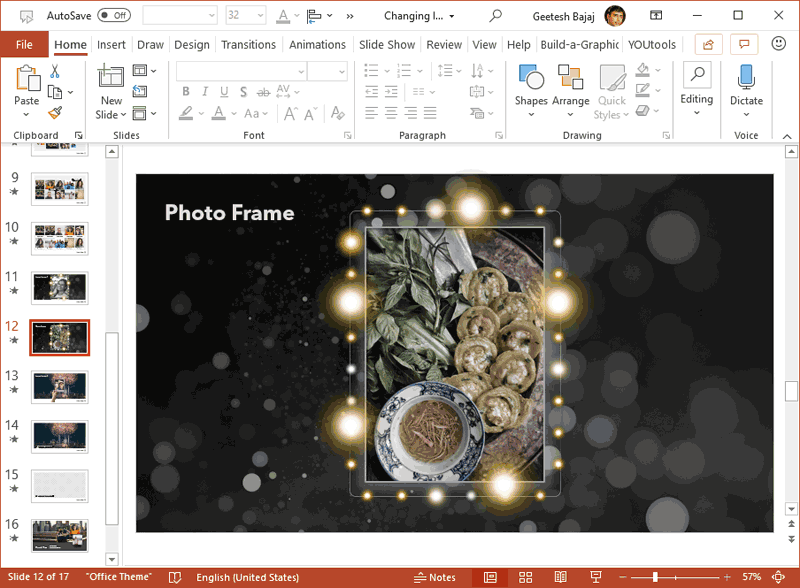 Interface color changed to White