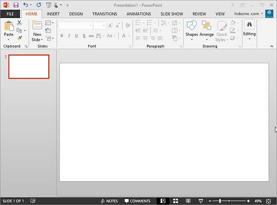 Slide layout changed from Title Slide to Blank Slide layout changed from Title Slide to Blank