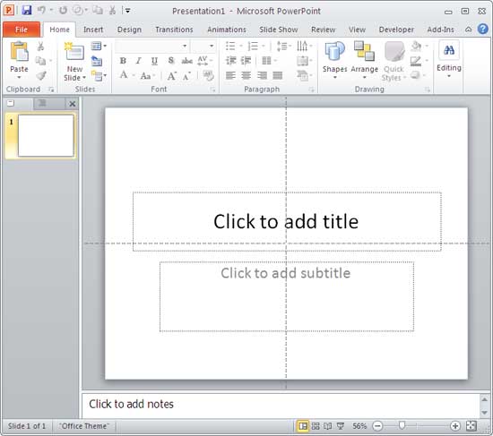 Blank presentation with one slide Blank presentation with one slide