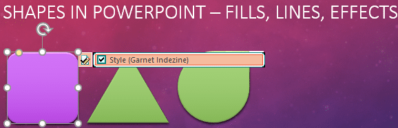 Select the check-box to accept the change Select the check-box to accept the change