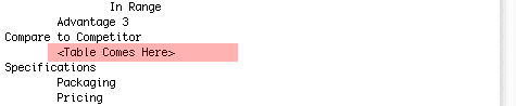Indicating non-textual content within parentheses Indicating non-textual content within parentheses