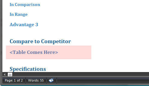 Indicating non-textual content within parentheses Indicating non-textual content within parentheses