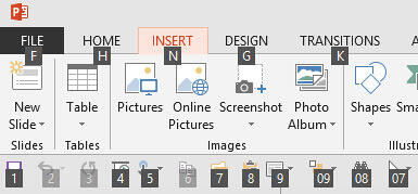 QAT shortcuts shown in tool tip